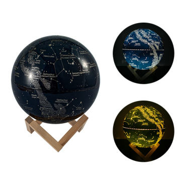 New Design Night Light Globe Desk Moon Lamp